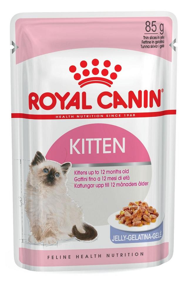 Royal Canin Kitten Instinctive in Jelly корм для котят кусочки в желе 85 г (4150001)